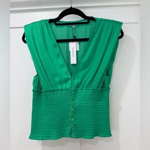 Naked Zebra Emerald Blouse